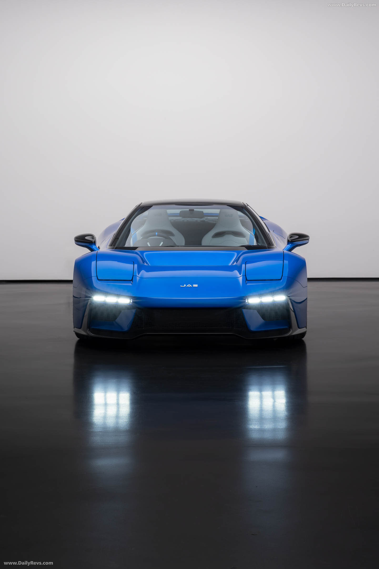 2026 JAS Motorsport Tensei Deep Blue Front View